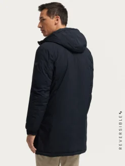 Hombre Alvaro Moreno PARKA RATCHED REVERSIBLE | MARRÓN