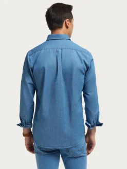 Hombre Alvaro Moreno POLERA DENIM