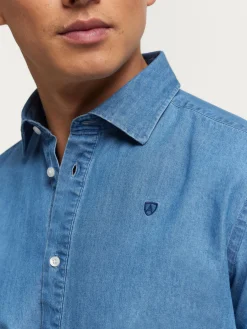 Hombre Alvaro Moreno POLERA DENIM