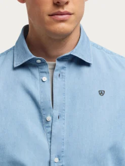 Hombre Alvaro Moreno POLERA DENIM